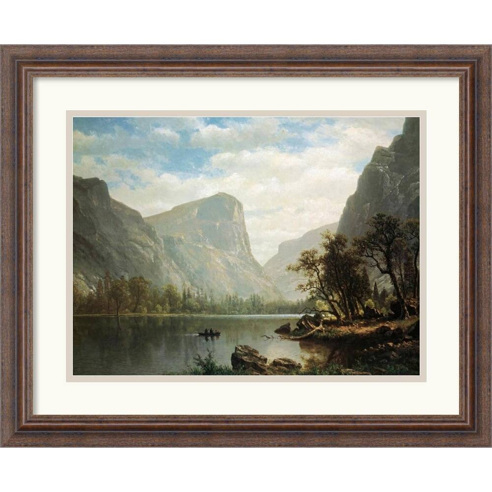 Albert Bierstadt 'Mirror Lake, Yosemite Valley' Framed Art Print