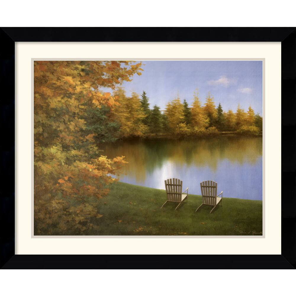 Diane Romanello 'Forever Autumn' Framed Art Print
