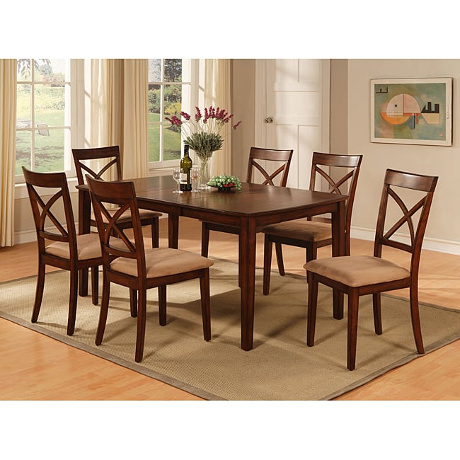 Walnut Solid-top Dining Table with Panel