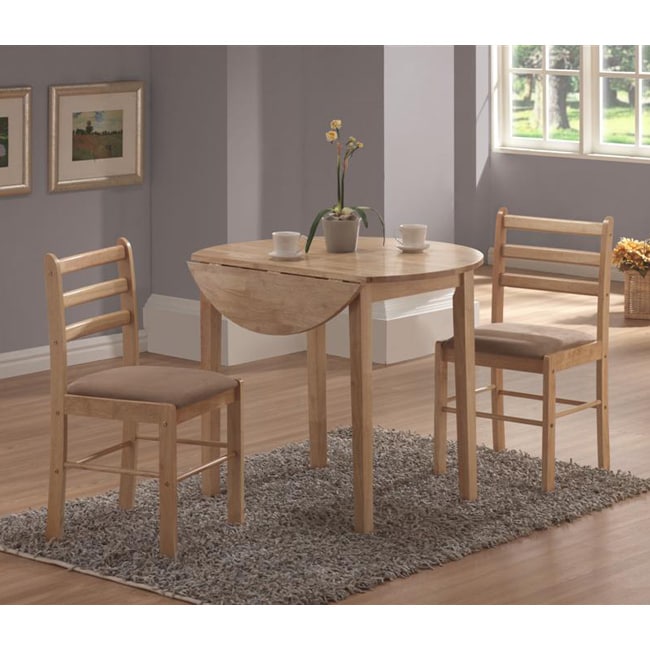 Natural 3 piece Dinette Set