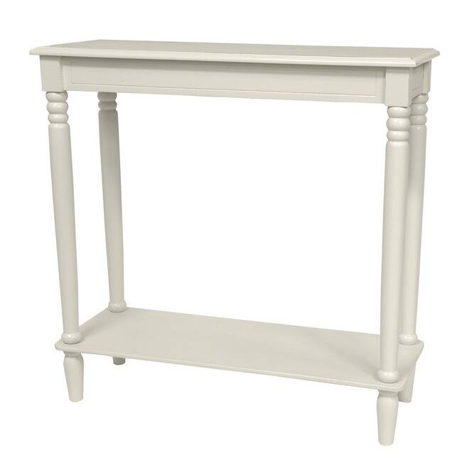 Handmade Wood 31-inch Classic Design Console Table (China) - White