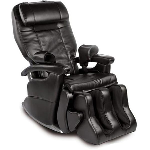 Shop Black Deluxe WholeBody Massage Chair (Refurbished ...