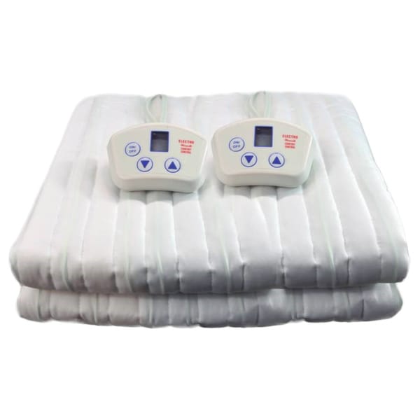 Shop Electrowarmth Heated Queensize Electric Dual Control Mattress Pad