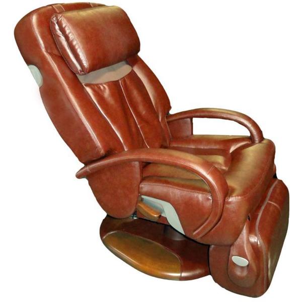 Shop Brown Sharper Image Exclusive ThermoStretch Massage Chair