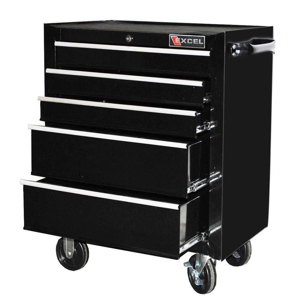 Excel 26-inch Five-drawer Roller Cabinet