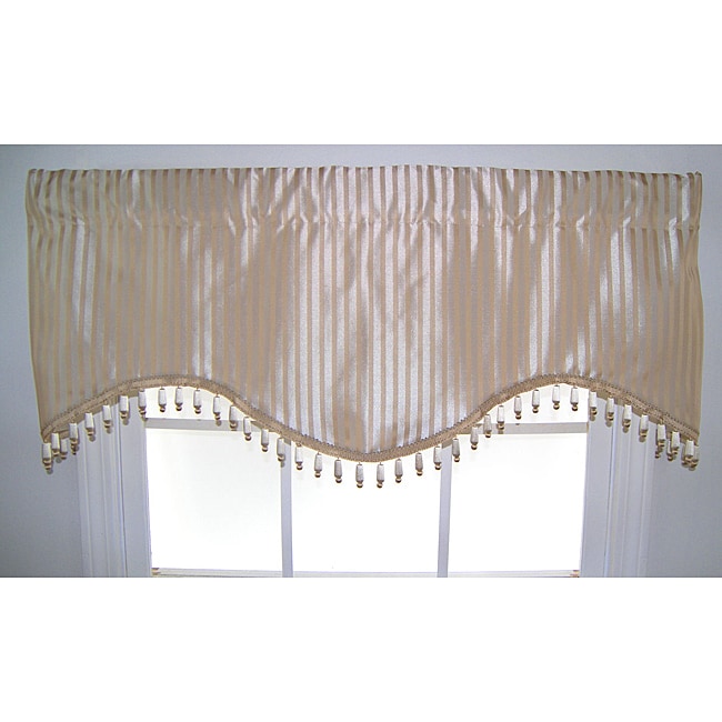 Vanguard Stripe Radiance Cornice Valance