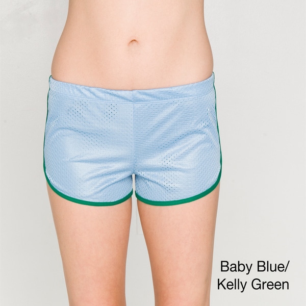 kelly green running shorts