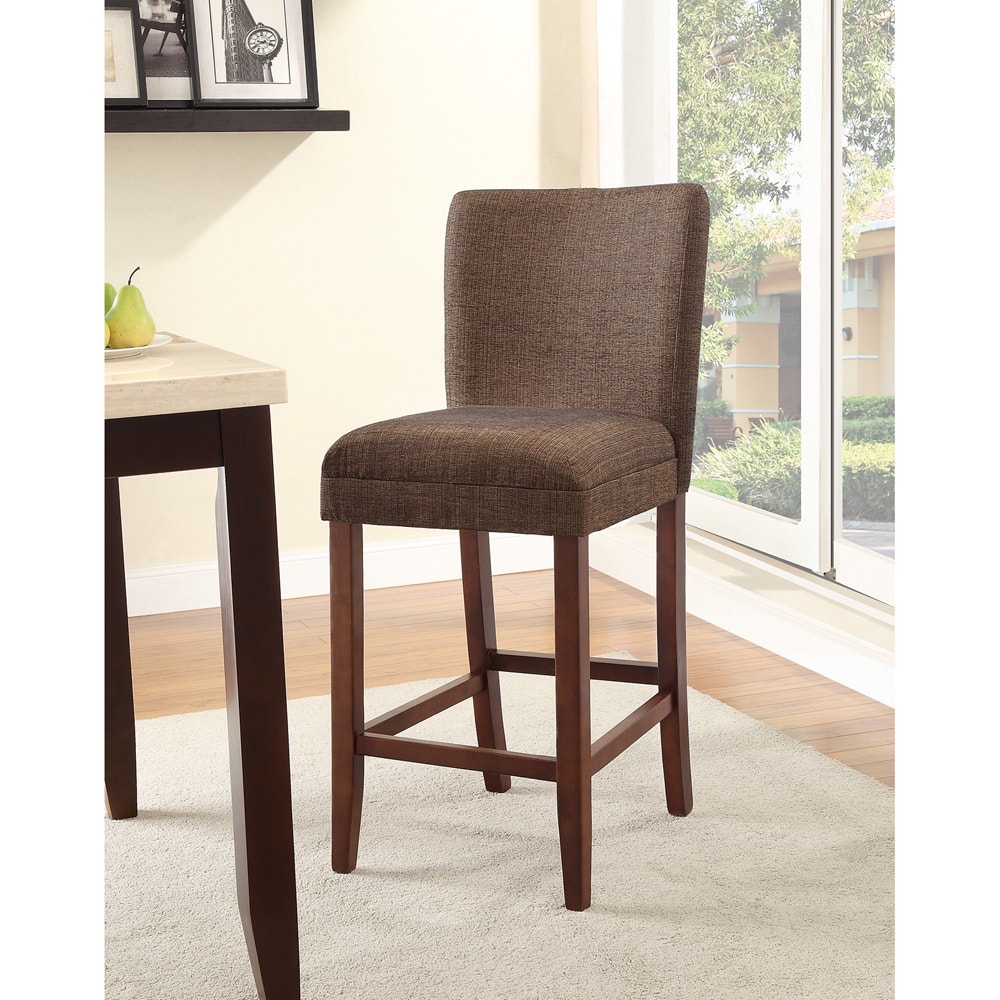 HomePop Upholstered Parson Barstool - 29 inches