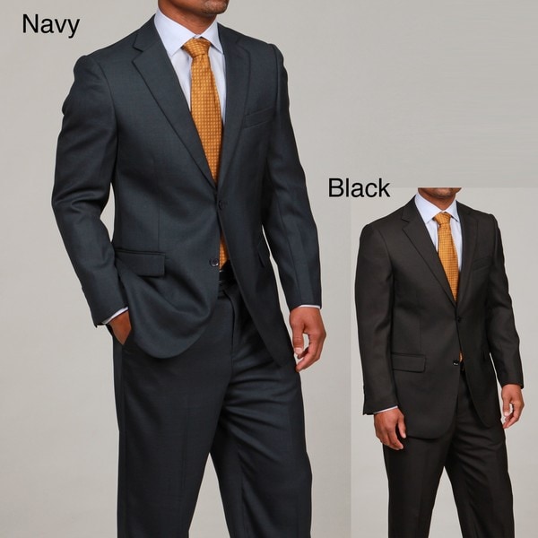 Elite Men's Flat Front 2 button Suit Elite Suits