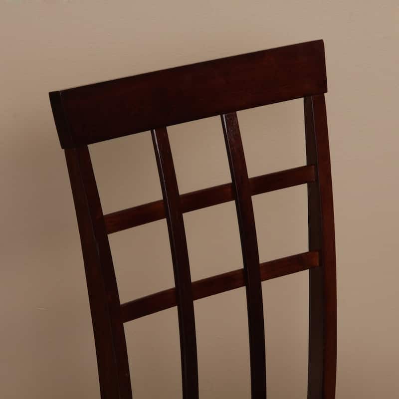Warehouse of Tiffany Justin Light Capuccino Dining Chairs (Set of 4)