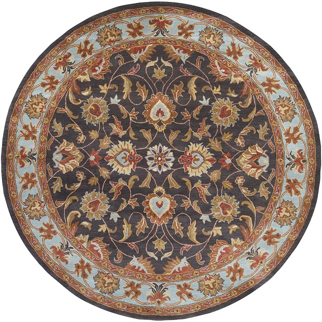 Handtufted Akaishi Wool Rug (8' Round) Free Shipping Today