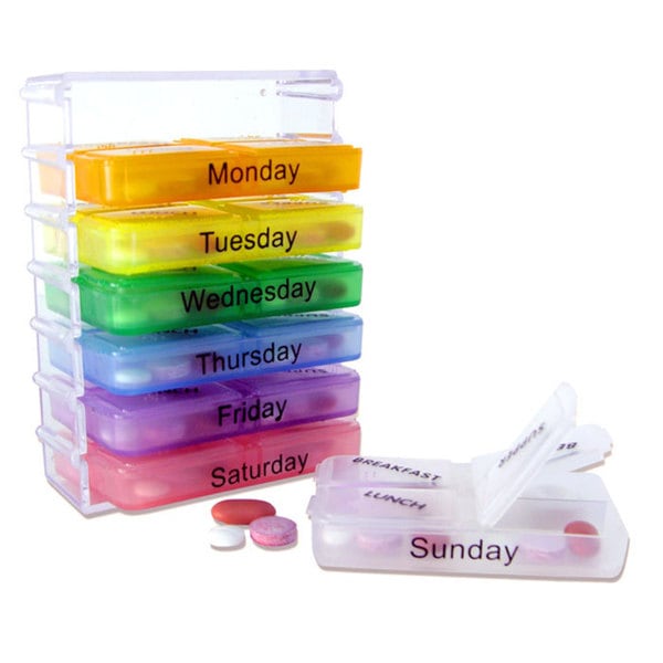 Remedy Daily Pill and Vitamin Organizer (Set of 2) - On Sale