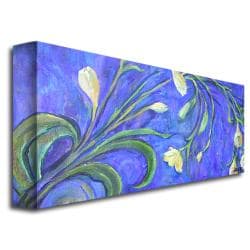 Wendra 'Yellow Tulips' Canvas Art Trademark Fine Art Canvas