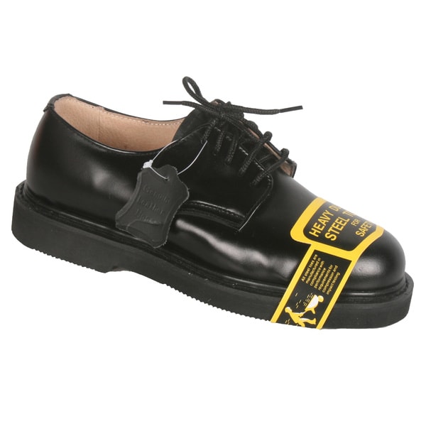 Leather Lace up Oxford Steel Toe 