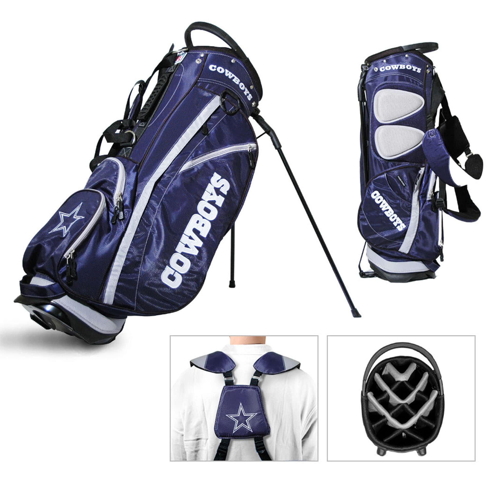 Dallas Cowboys Nfl Fairway Stand Golf Bag