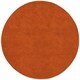 preview thumbnail 114 of 218, Handmade Jefferson Felted Wool Plush Area Rug 10' Round - Rust - Runner/Round