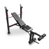 CAP Barbell FM-7230 Steel-framed Strength Standard Bench with Leg Lift