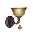 Woodbridge Lighting Lucerne 1-light Old World Bronze Bath Sconce