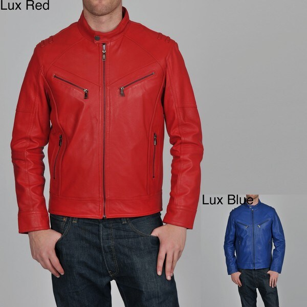 Knoles Carter Men S Big Tall Leather Moto Racer Jacket Free Knoles Carter Men S Big Tall Leather Moto Racer Jacket