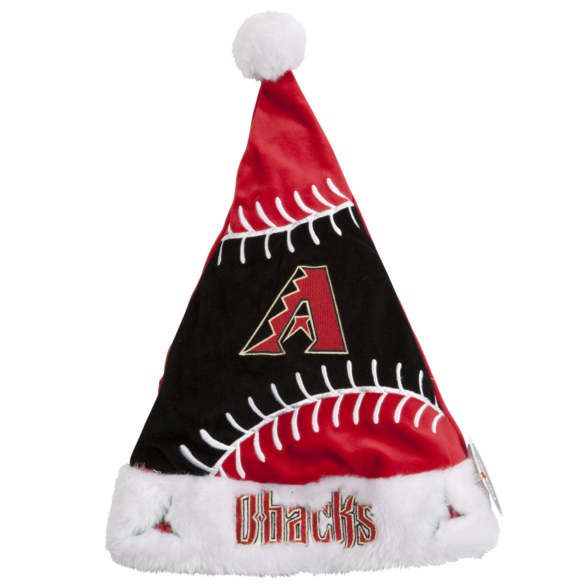 Arizona Diamondbacks Colorblock Santa Hat