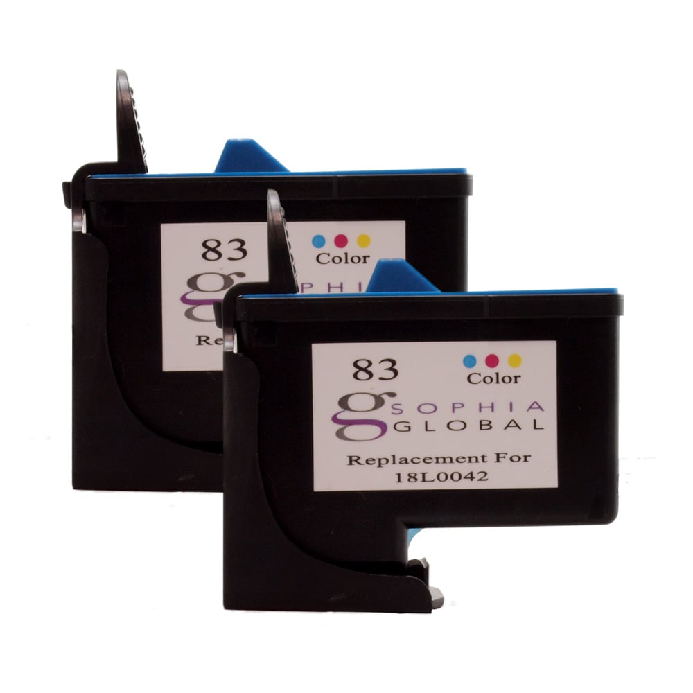 Lexmark 83 Color Ink Cartridges (remanufactured) (pack Of 2)