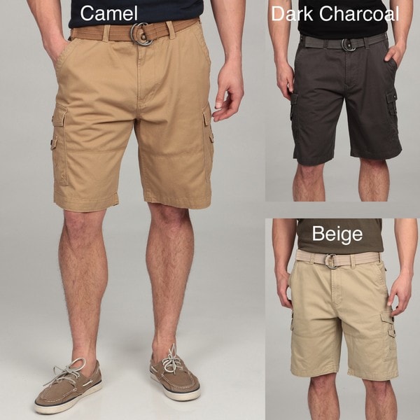 George & Martha Men's Belted Cargo Shorts George & Martha Shorts