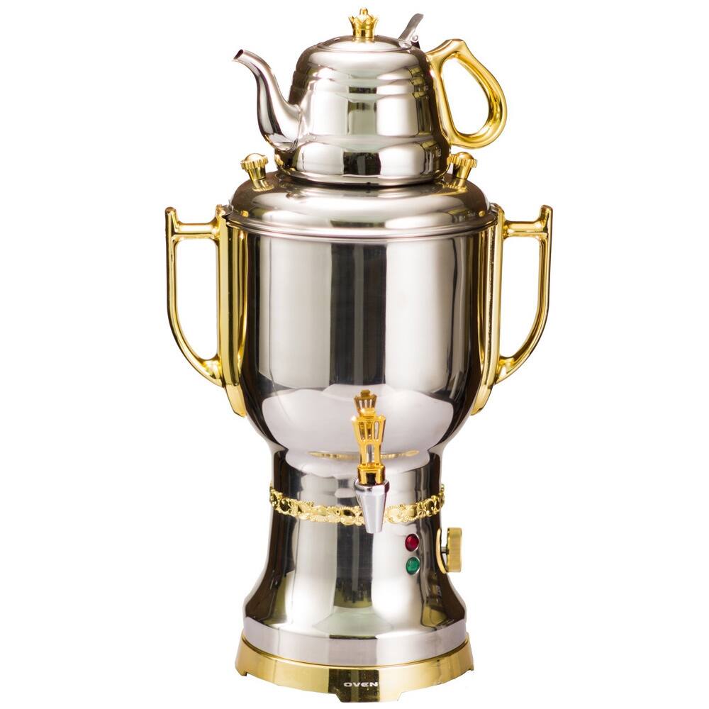 Ovente SG15BI Samovar Stainless Steel Electric Tea Maker