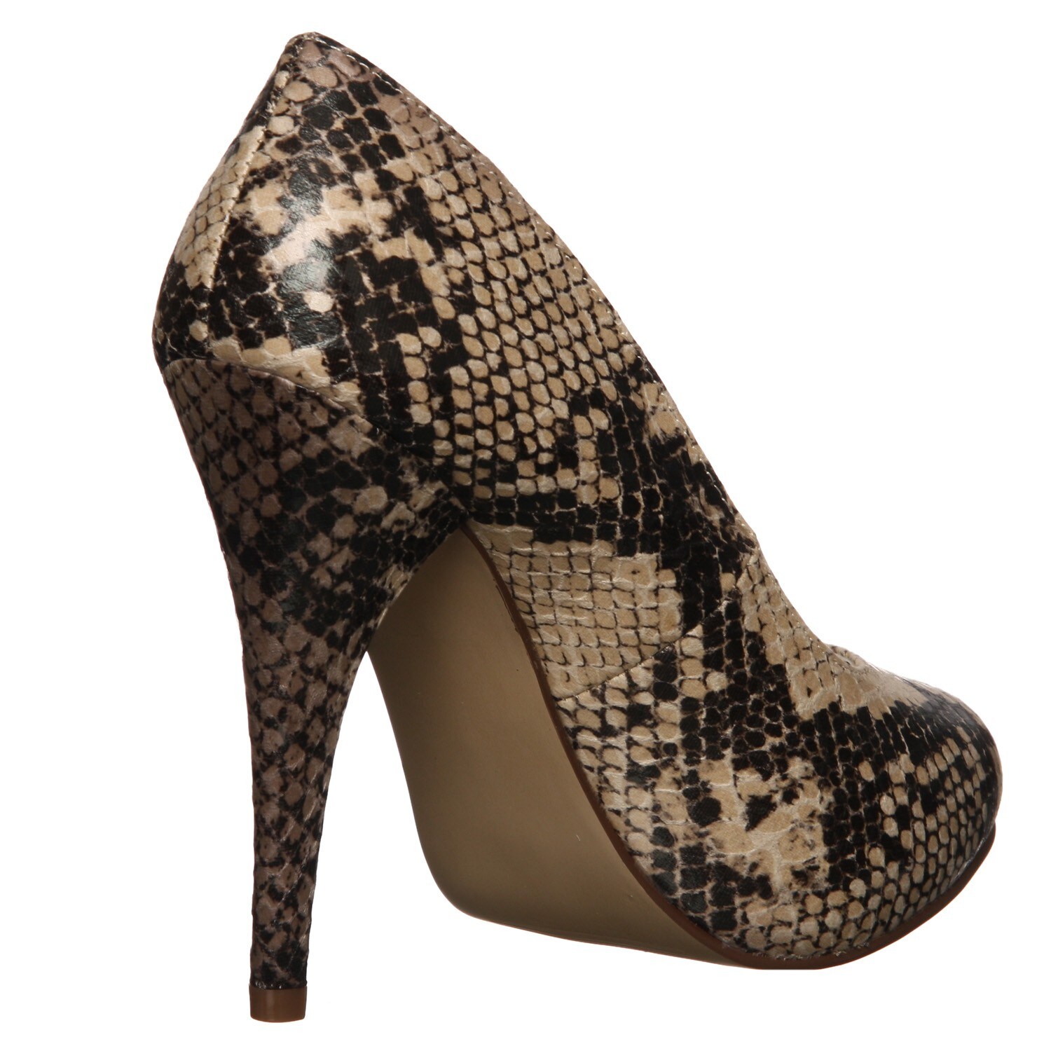 Shop MIA Women's 'Glee' Natural Snake Pumps - Free Shipping On Orders Over $45 - Overstock.com 