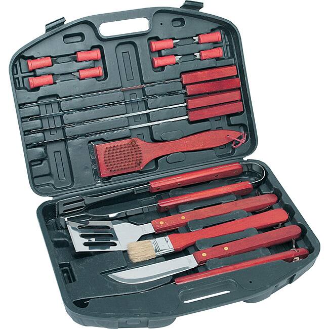KitchenWorthy 18-piece Deluxe BBQ Tool Set