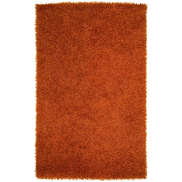 Hand-woven Seward Soft Shag Area Rug - 8' x 10'
