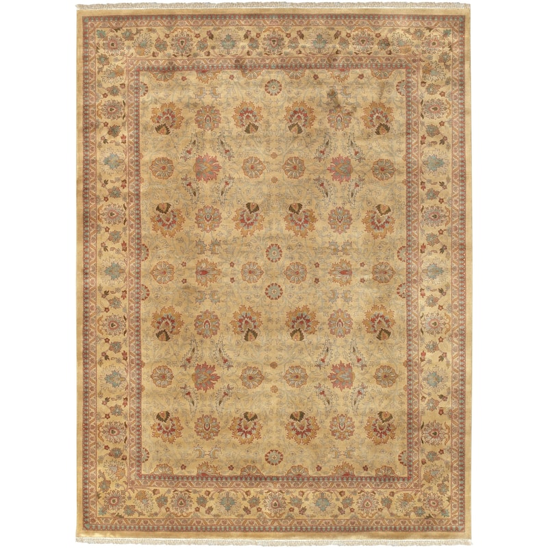 Hand Knotted Scoresby Semi-Worsted New Zealand Wool Area Rug - 3'6" x 5'6" - 3'6" x 5'6"