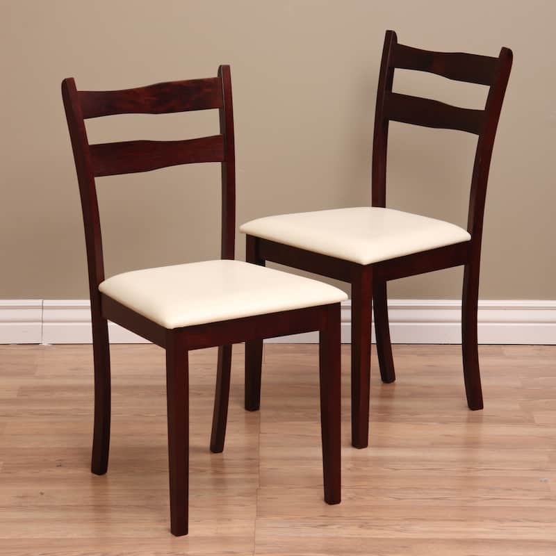 Warehouse of Tiffany Callan Cappuccino Dining Chairs (Set of Four) - Brown