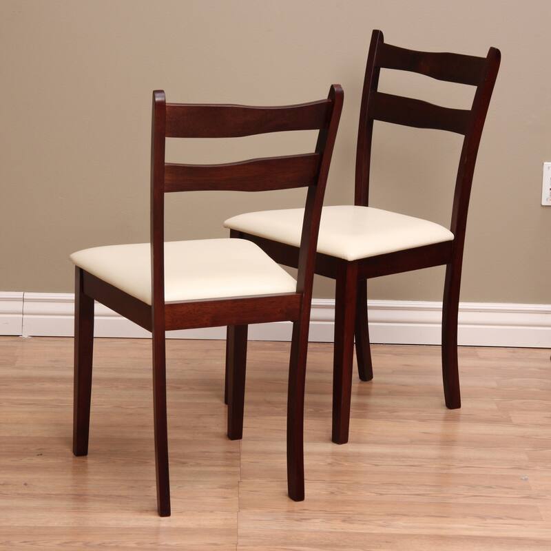 Warehouse of Tiffany Callan Cappuccino Dining Chairs (Set of Four) - Brown