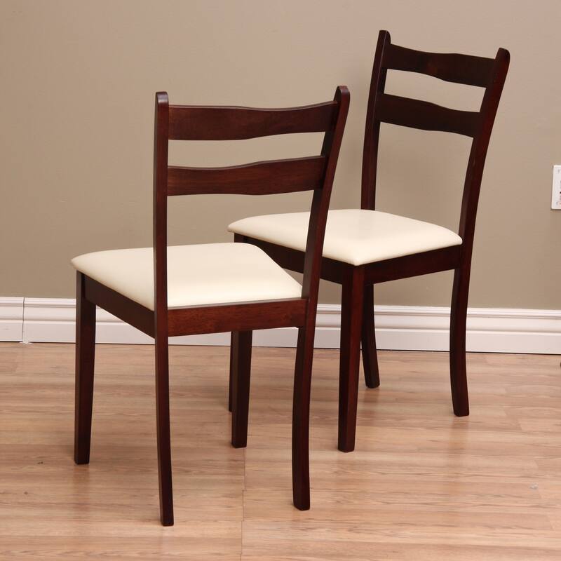Warehouse of Tiffany Callan Light Cappucino Dining Chairs (Set of Eight)