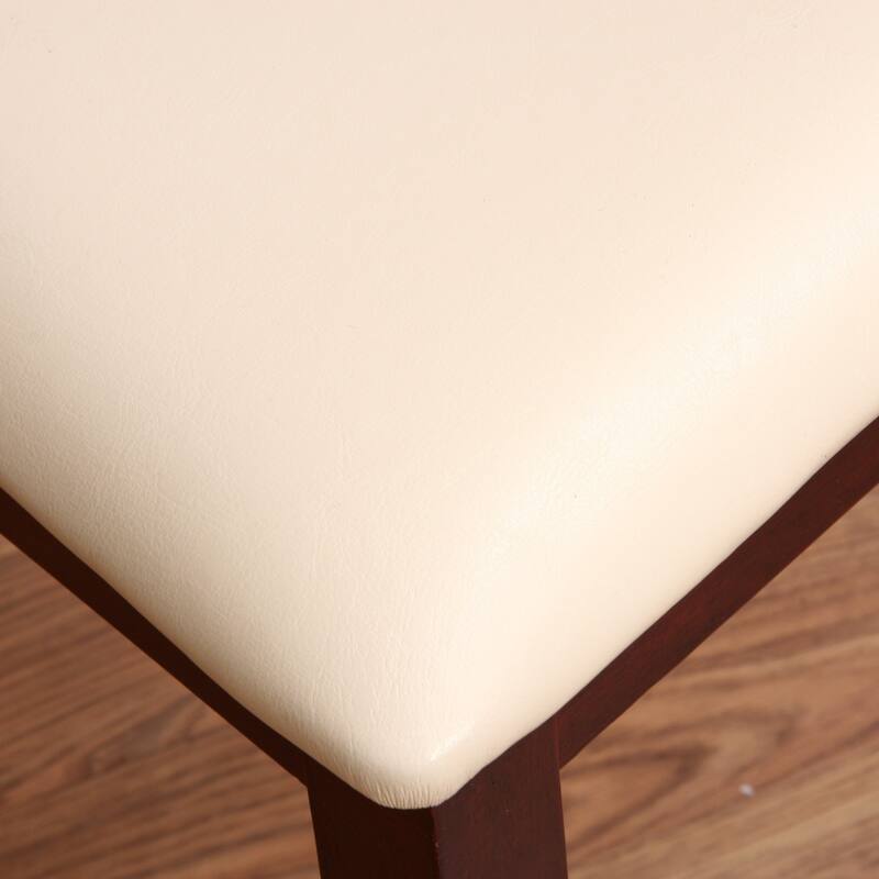 Warehouse of Tiffany Callan Light Cappucino Dining Chairs (Set of Eight)