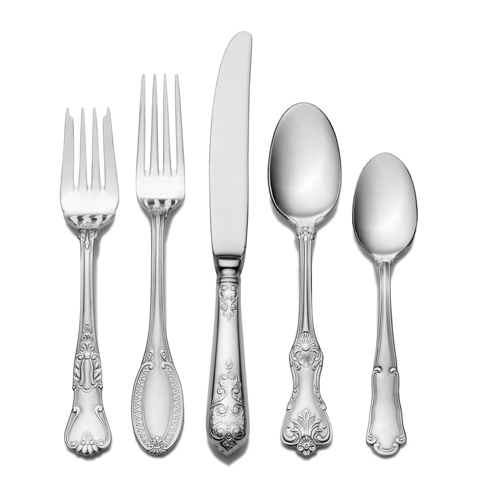 Wallace Brooklyn 20-Piece Flatware Set Stainless Steel