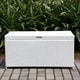 preview thumbnail 7 of 11, Pensacola Wicker Patio Storage Deck Box by Havenside Home White