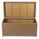 preview thumbnail 3 of 11, Pensacola Wicker Patio Storage Deck Box by Havenside Home Honey