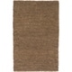 preview thumbnail 71 of 218, Handmade Jefferson Felted Wool Plush Area Rug 3' 6" x 5' 6" - Dark Brown - Runner/Rectangle