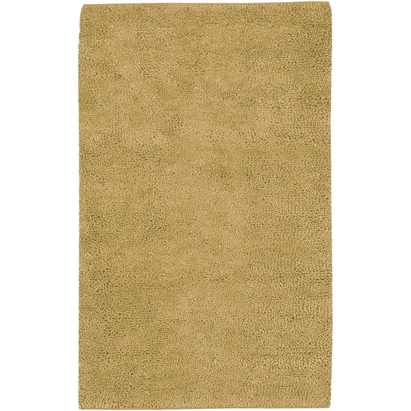Hand-woven Casoria Colorful Plush Shag New Zealand Felted Wool Area Rug - 8' x 10'6