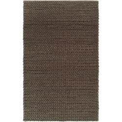 Hand woven Andria Braided Texture New Zealand Wool Rug ( 9' x 12' ) 7x9   10x14 Rugs