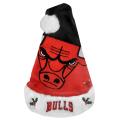 Chicago Bulls 2011 Colorblock Runoff Logo Santa Hat