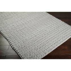 Hand Woven Novara Braided Texture New Zealand Wool Area Rug 8 Thumbnail Hand Woven Novara Braided Texture New Zealand Wool Area Rug 8 X27