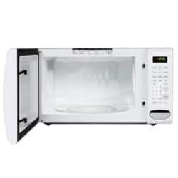 Shop Lg Lcs1410sw White 1 4 Cu Ft Countertop Microwave Oven