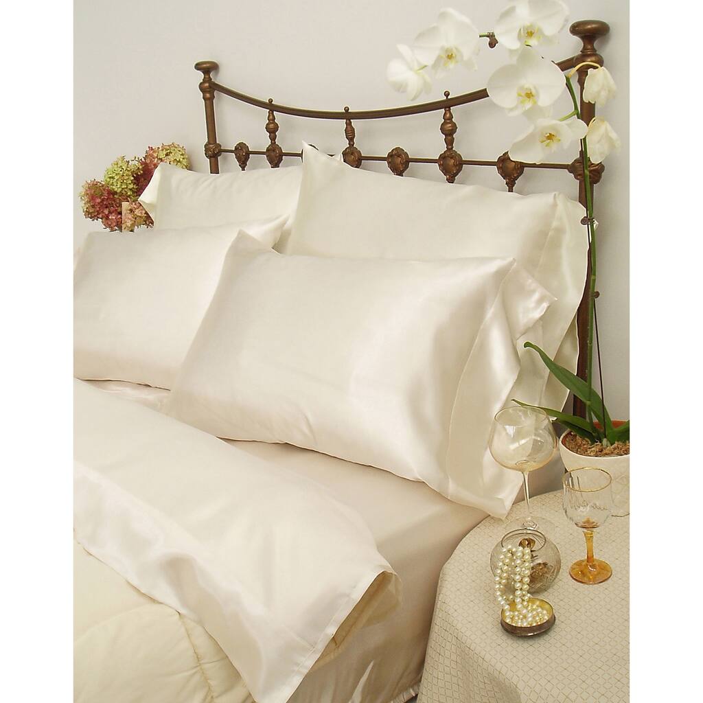 Charmeuse II Satin Twin-size Sheet Set