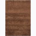 Artist's Loom Hand-woven Wool Shag Rug (5'3x7'7) - 5'3 x 7'7