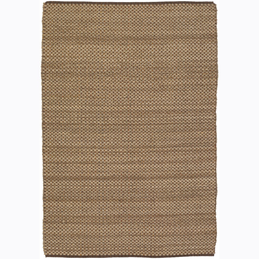 Handwoven Mandara Flat weave Wool/jute Rug (5 X 76)