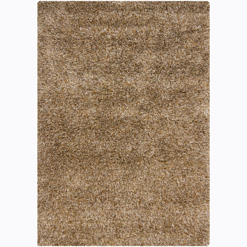 Artist's Loom Hand-woven Shag Rug - 3'11 x 5'11