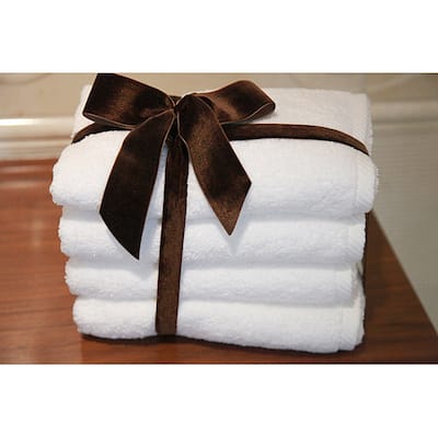 Authentic Hotel and Spa Plush Soft Twist Turkish Cotton Hand Towel (Set of 4)