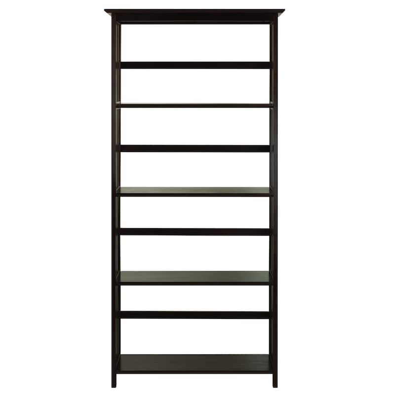 Mission Style 5-Shelf Bookcase